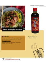 Cargar imagen en el visor de la galería, Salsa de Soya Con Chile 355ml Fresh Harvest.