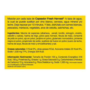 Caja Con 20 pz de Capeador Fresh Harvest 160gr